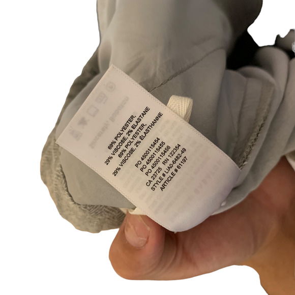 Aritzia The Group by Babaton Jimmy Pant Drawstring Light Grey size S - Picture 4 of 7